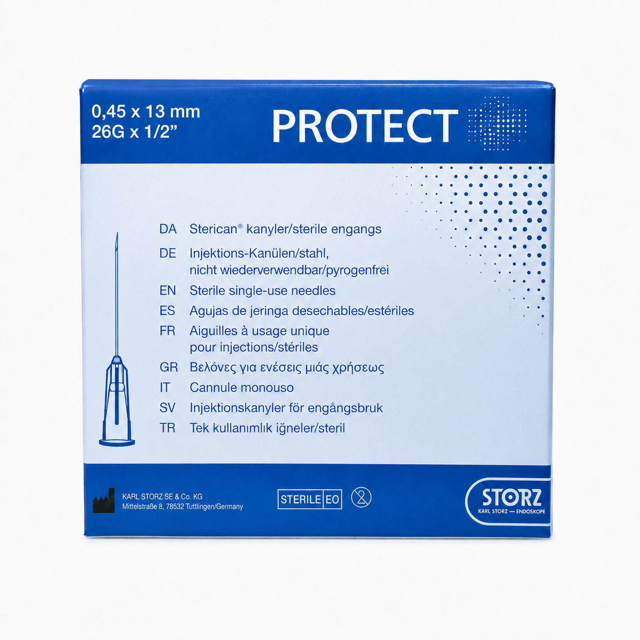 78061B1A-BC50-4E76-AB68-80836B15AFD5 Igły jednorazowe PROTECT LINE 0,45x13 100 szt. - obrazek 1