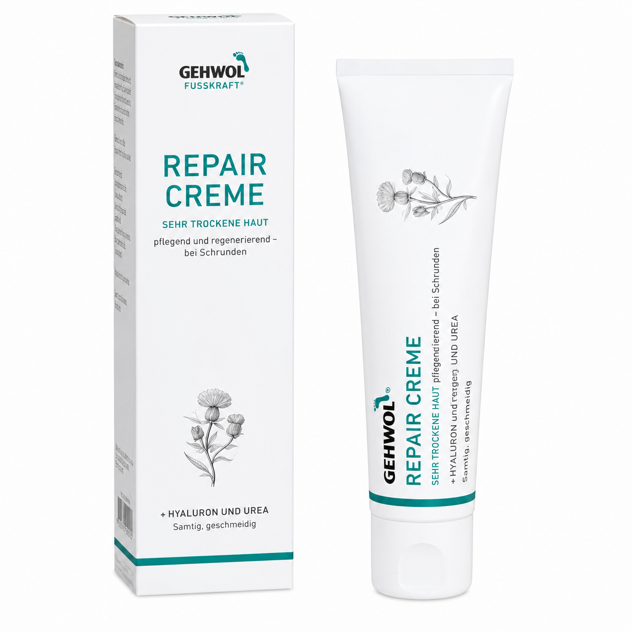 A365AD1C-4C96-4311-BCED-8B4BF976A88D Gehwol Fusskraft Repair Creme- krem regenerujący do bardzo suchej skóry 125ml - obrazek 1