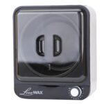Podgrzewacz do wosku na puszkę z teflonowym wkładem LoveWax BWW1 biało czarny 500 ml