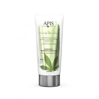 APIS-39 APIS CANNABIS HOME CARE Regenerująca maska do rąk z olejem z konopi i masłem shea 200 ml 5689 - obrazek 1