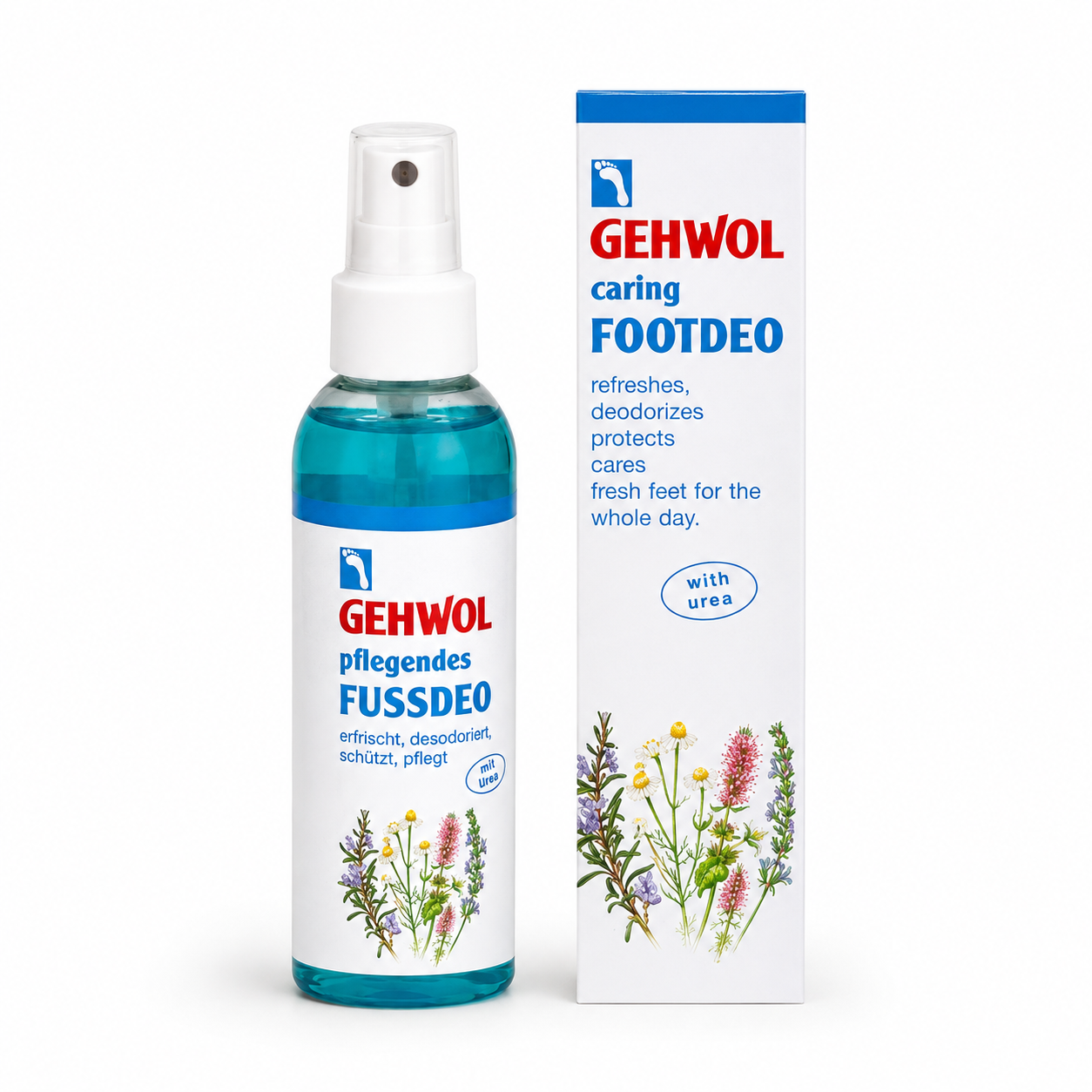 B1AB3219-1C26-4C3D-9FE6-BA9B991EFBED Gehwol Pflegendes Fussdeo- tonik lawendowy do stóp 150 ml - obrazek 1