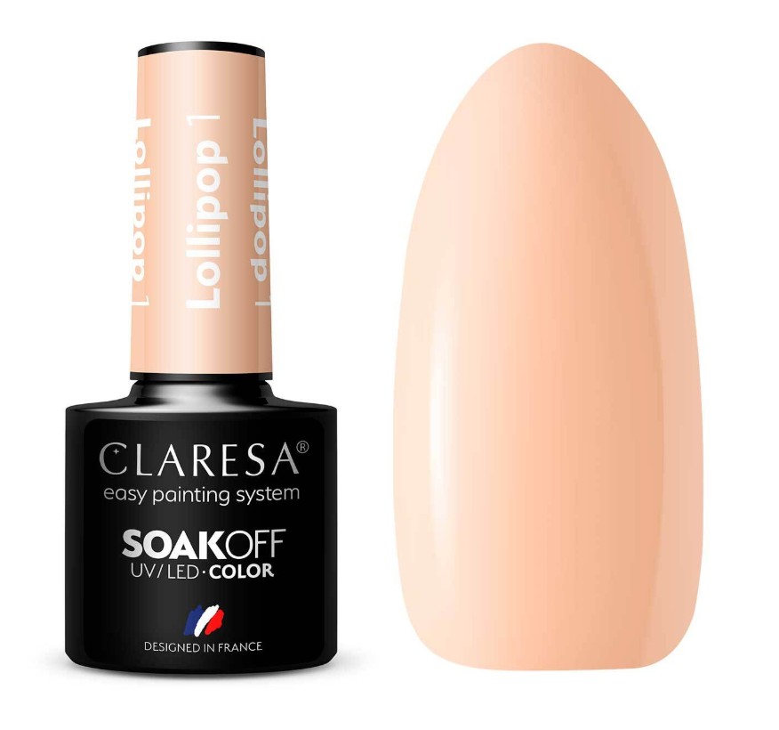 CLA-102 Claresa Lakier hybrydowy LOLLIPOP 1 -5g - obrazek 1