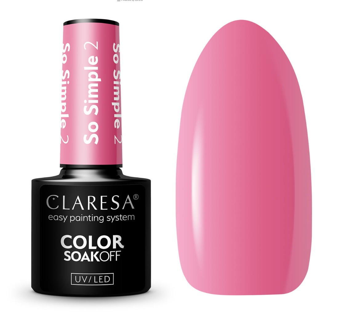 CLA-131 Claresa Lakier hybrydowy So Simple 2 5 g - obrazek 1