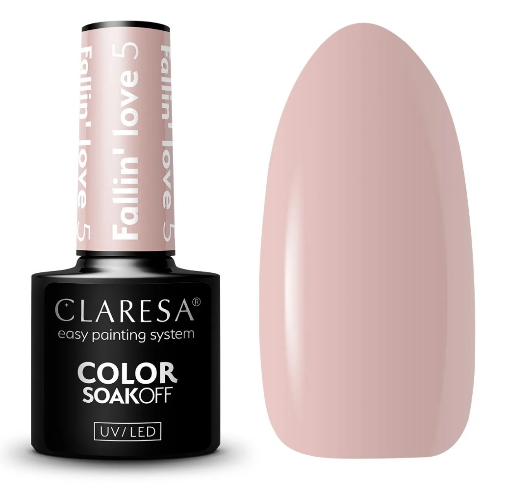 CLA-138 Claresa lakier hybrydowy FALLIN' LOVE 5 -5g - obrazek 1