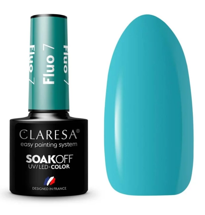 CLA-194 Claresa lakier hybrydowy FLUO 7 -5g - obrazek 1
