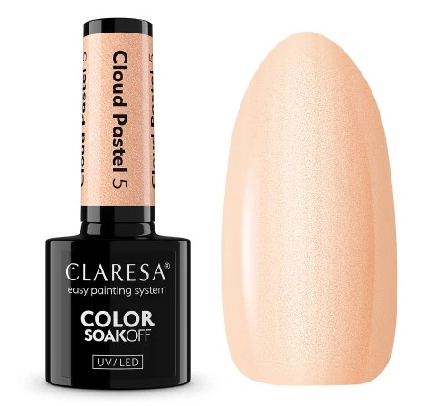 CLA-360 Claresa Lakier hybrydowy CLOUD PASTEL 5 5g - obrazek 1