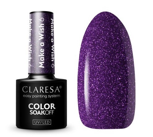 CLA-709 CLARESA LAKIER HYBRYDOWY MAKE A WISH 6 5 g - obrazek 1