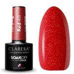 Claresa Lakier hybrydowy RED 411 -5g