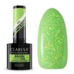 CLARESA Baza kolorowa BRUSH EASY GEL GLITTER PISTACHIO 5G