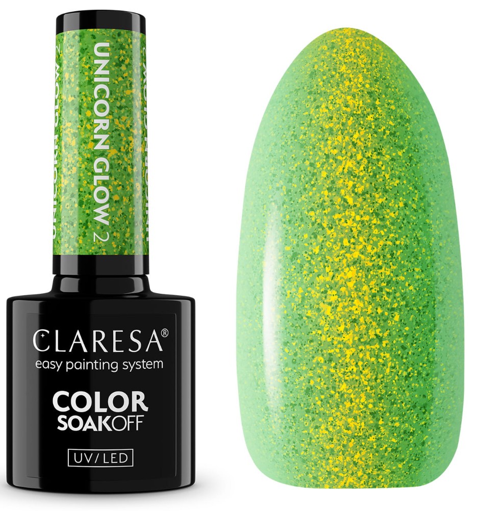 CLA-855 CLARESA LAKIER HYBRYDOWY UNICORN GLOW 2 5G - obrazek 1