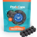 Clavier Kapturki Ścierne Medisterill do Frezarki PodoCaps 10mm 80 grit – 10szt.