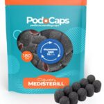 Clavier Kapturki Ścierne Medisterill do Frezarki PodoCaps 13mm, 180 grit – 10szt.