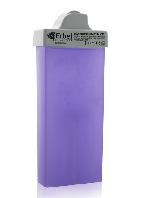 DEPIL-55 Wosk WĄSKA ROLKA 100ml Żelowy Lawenda - obrazek 1
