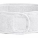 Opaska frotte biała (1) 65 cm