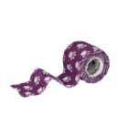 Bandaż kohezyjny yellowBAND 5cm x 4,5m fioletowy w łapki