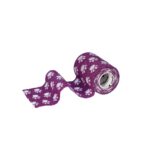 Bandaż kohezyjny yellowBAND 7,5cm x 4,5m fioletowy w łapki
