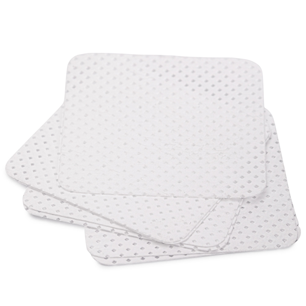 KOS-PRO-313 Waciki bezpyłowe perforowane do paznokci białe 5x5 cm 540 szt - obrazek 1