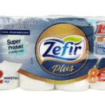 Papier toaletowy 8 rolek ZEFIR