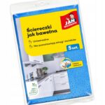 JAN NIEZBĘDNY Ściereczki uniwersalne 5szt miękkie i superchłonne