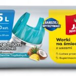 JAN NIEZBĘDNY Worki na śmieci 35L 20szt owoce tropikalne