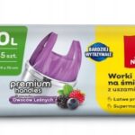 JAN NIEZBĘDNY Worki na śmieci  60L 15szt owoce leśne