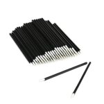 Aplikatory do eyelinera czarny z białą końcówką 50 sztuk