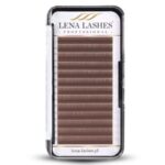 Rzęsy brązowe Espresso C 0.07 Mix Lena Lashes Professional