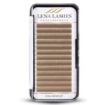 Rzęsy brązowe Milk Chocolate C 0.07 Mix Lena Lashes Professional