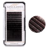 Lena Lashes Rzęsy C 0.07 Mix OMBRE Czarno-Czerwone