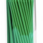 Aplikator-szczoteczka mikrobrush 1.0mm ZIELONY 100szt