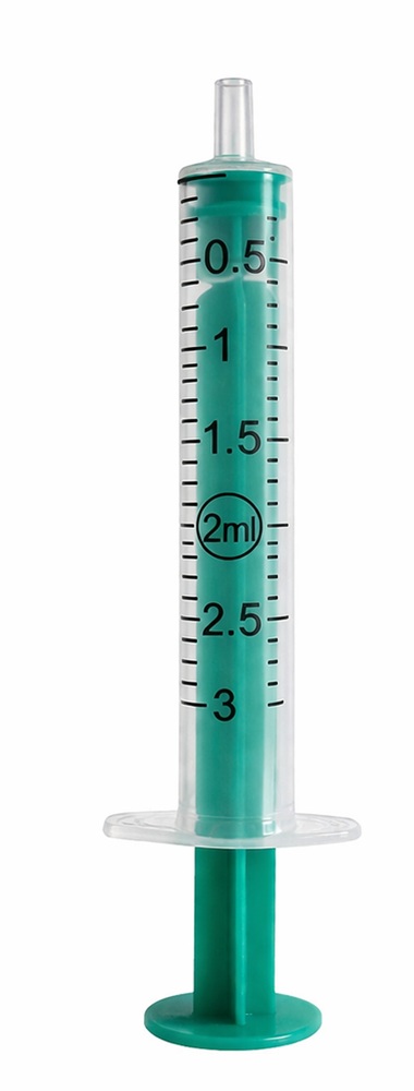 MED-56 Strzykawki jednorazowe 2/3 ml Luer Slip, 2-komponentowe, bez igły, sterylne – 100 szt. - obrazek 1