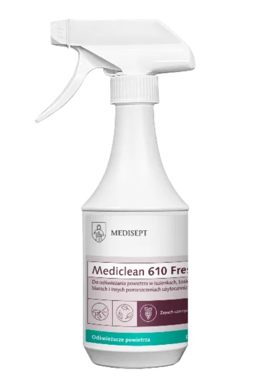 MEDI-10 MEDISEPT MC 610 Fresh 500ml Odświeżacz powietrza Czarne winogrona - obrazek 1