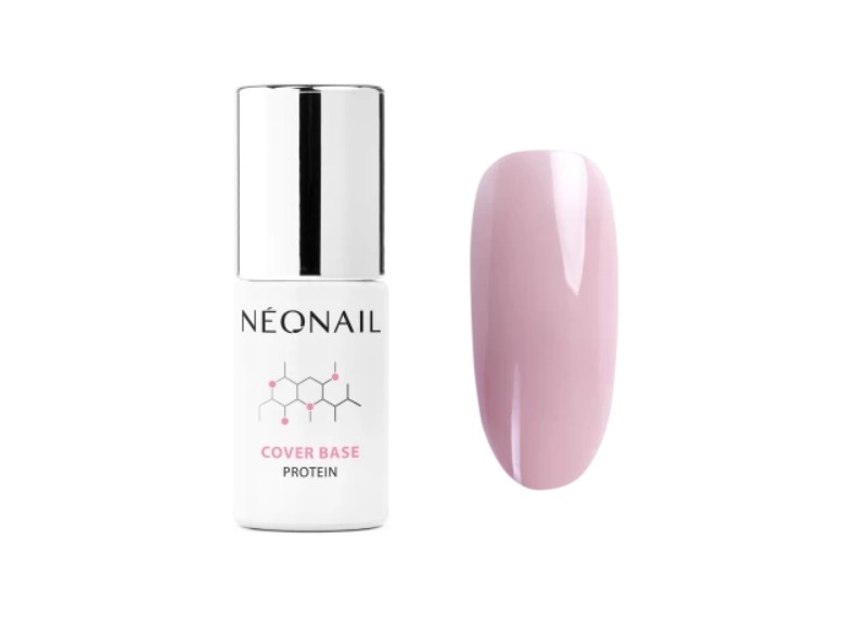 NEO-46 NeoNail Baza Cover Base Protein 7,2 ml Light Nude 12385-7 - obrazek 1