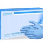 Rękawiczki nitrylowe XL niebieskie 100szt medaSEPT Prefer PF