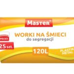 Worki na śmieci LD 120L 25szt żółte