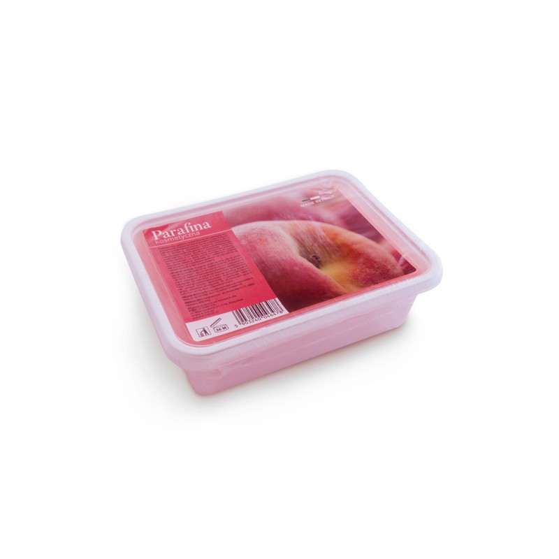PED-MAN-408 Parafina kosmetyczna brzoskwiniowa 500ml - obrazek 1