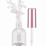 Saute Nails Top Hybrydowy z Efektem Silver Flash 8 ml