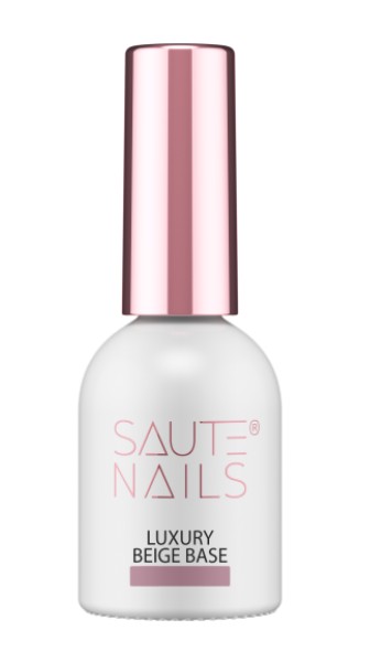 SL-77 Saute Nails Baza Hybrydowa Luxury Beige Base 8ml - obrazek 1
