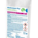 Chusteczki do dezynfekcji alkoholowe wkład 100szt MEDIWIPES PLUS