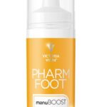 PHARM FOOT SERUM ODŻYWCZO-NAPRAWCZE z ekstraktem z miodu manuka i mleczkiem pszczelim NOURISHING AND REPAIRING SERUM with manuka &royal jelly manuBOOST 15ml