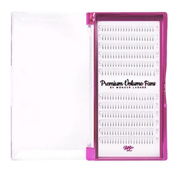 WL-53 Wonder Lashes Premium Volume Fans 3D C0,07x14 - obrazek 1