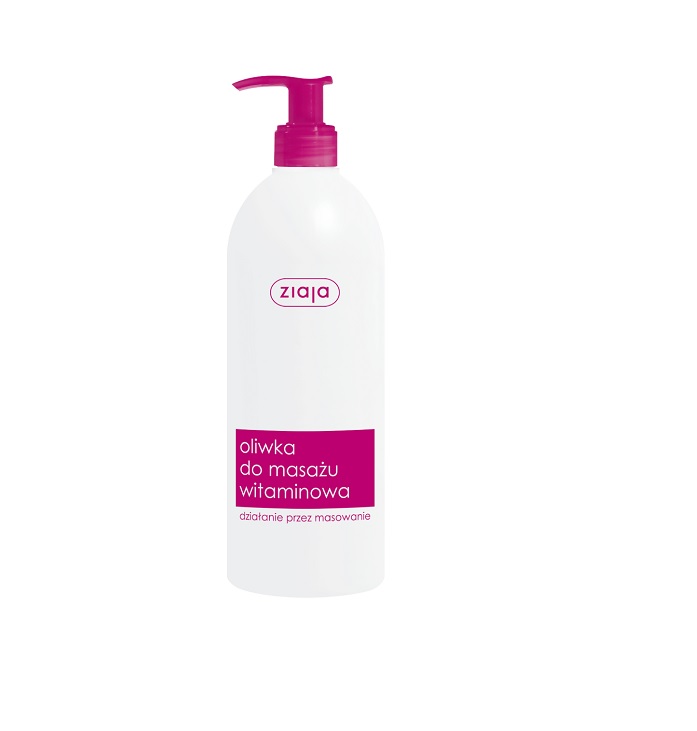 ZIAJ-114 ZIAJA OLIWKA DO MASAŻU WITAMINOWA 500 ML LL-00666 - obrazek 1
