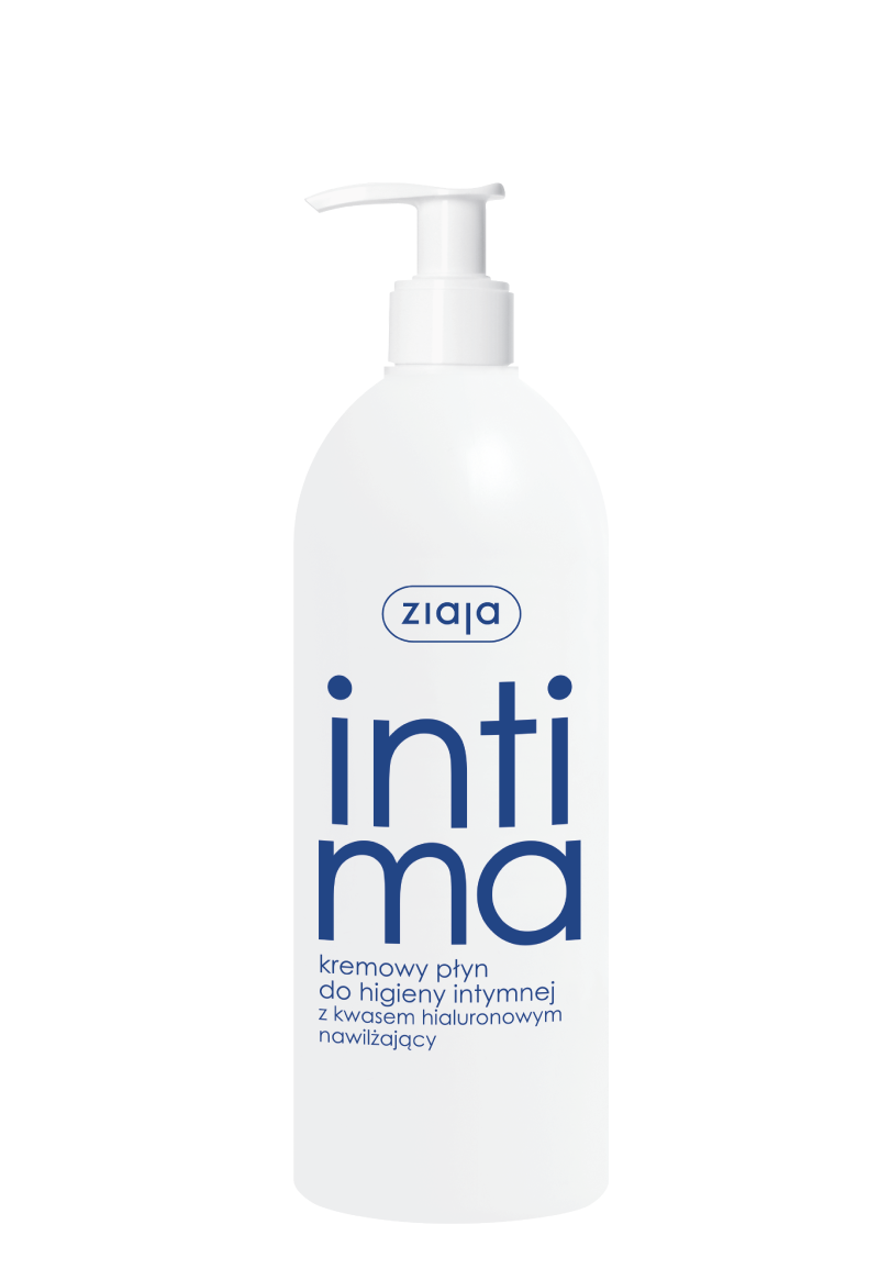 ZIAJ-33 ZIAJA INTIMA KREMOWY PŁYN Z KWASEM HIALURONOWYM 500 ML - obrazek 1