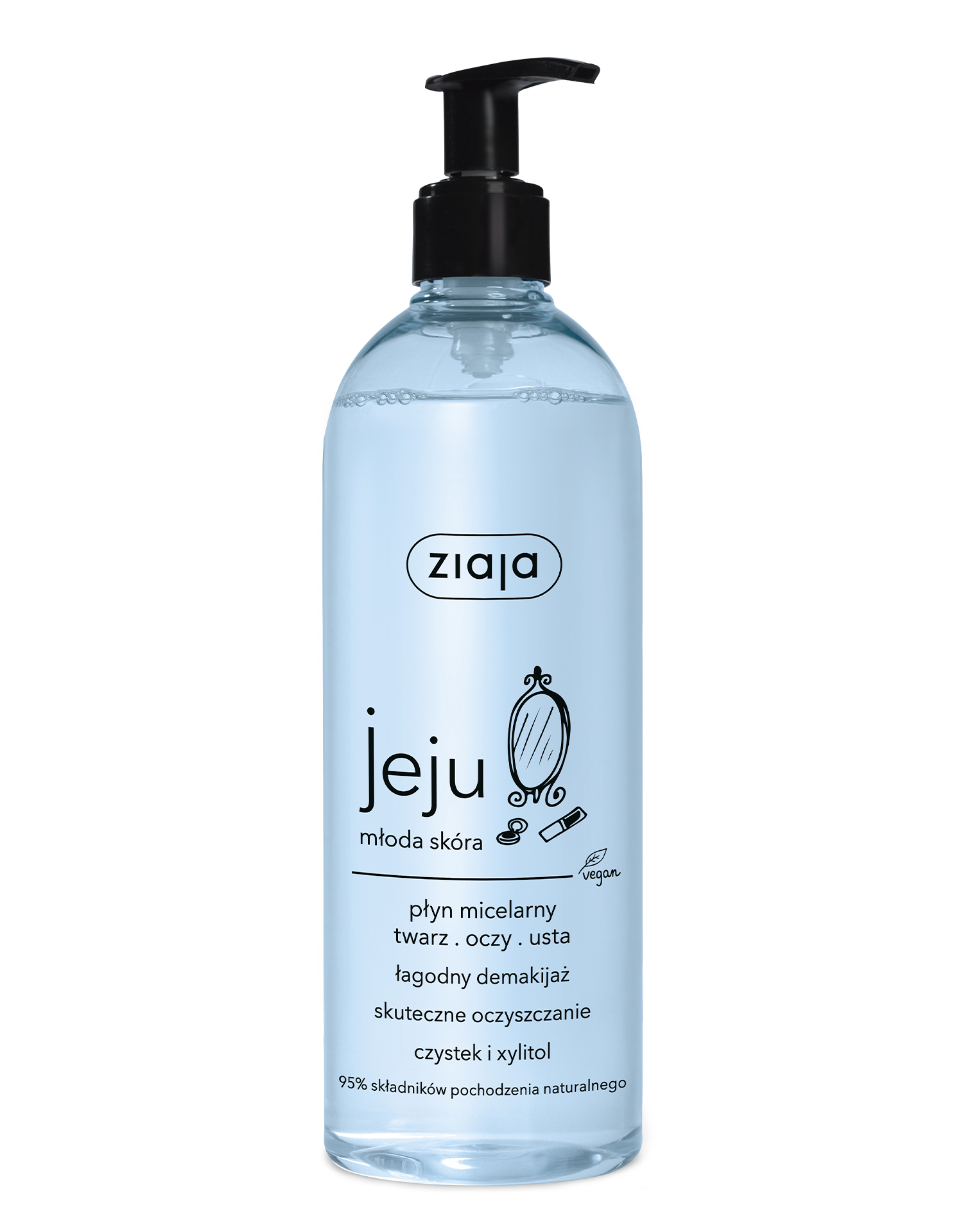 ZIAJ-53 ZIAJA JEJU PŁYN MICELARNY 390 ml - obrazek 1