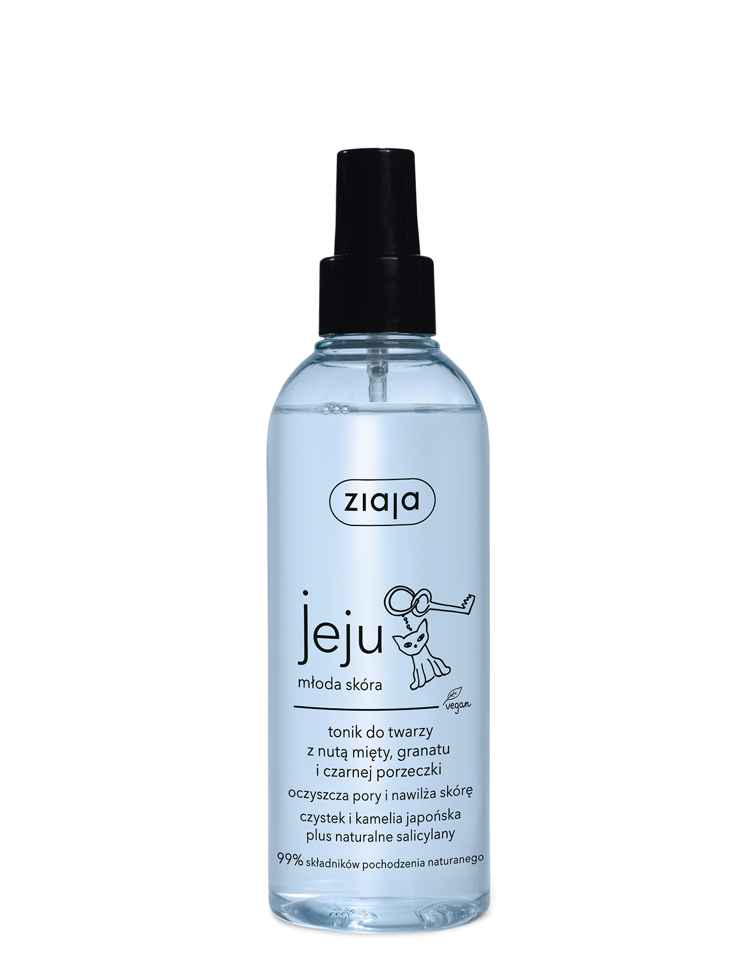 ZIAJ-55 ZIAJA JEJU TONIK DO TWARZY SPRAY 200 ML - obrazek 1