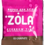 Zola Farbka do brwi z kolagenem 05 Graphite saszetka 5 ml