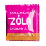 Zola Farbka do brwi z kolagenem 01 Light Brown saszetka 5 ml